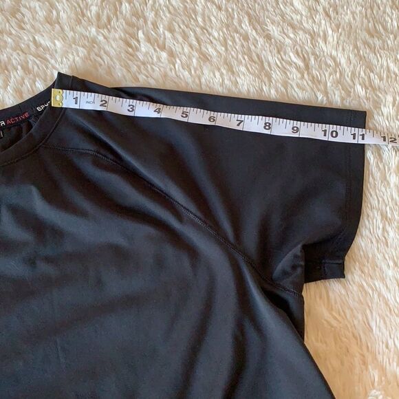 Spyder black active wear crop top size medium - Picture 14 of 16